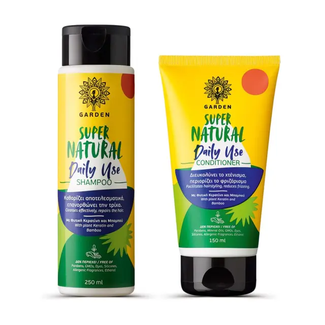 Garden Full Repair Hair Set Daily Use Shampoo 250 ml + Conditioner 150 ml 2