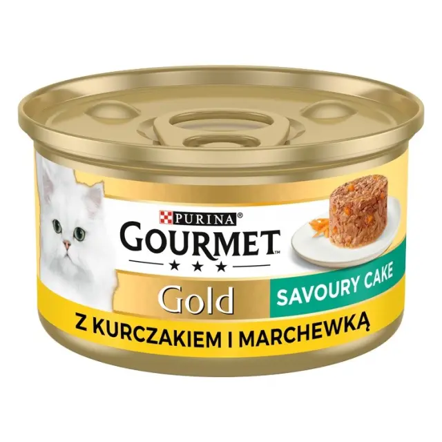 GOURMET GOLD - Savoury Cake with Chicken and Carrot 85g