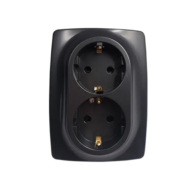 PRIME ΠΡΙΖΑ ΣΟΥΚΟ ΑΣΦΑΛΕΙΑΣMAT ΑΝΘΡΑΚΙ 2P+E 16A 250VAC IP20 / 1000116205