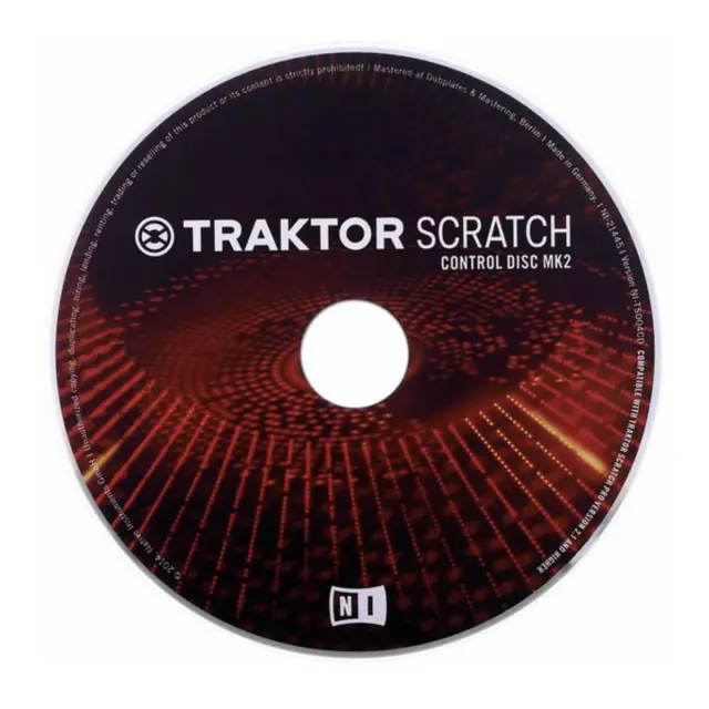 Native Instruments Traktor Scratch Control CD MKII
