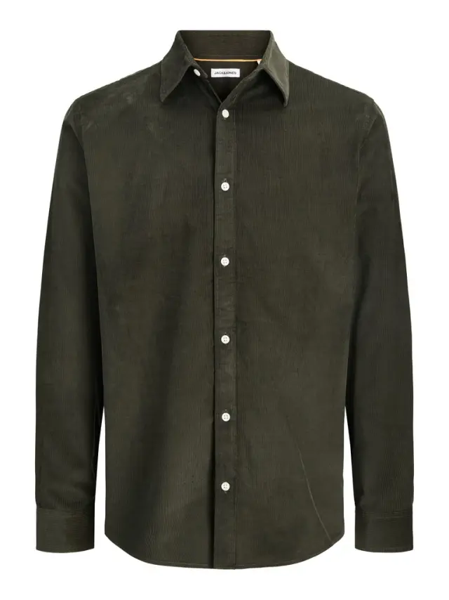 JJEFIELD CORD SHIRT LS SN - Rosin