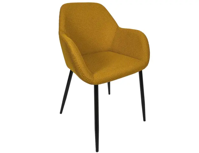 Καρέκλα Atomic Home Deco Factory με διαστάσεις 59x55.7x85cm - Yellow HD0478 2