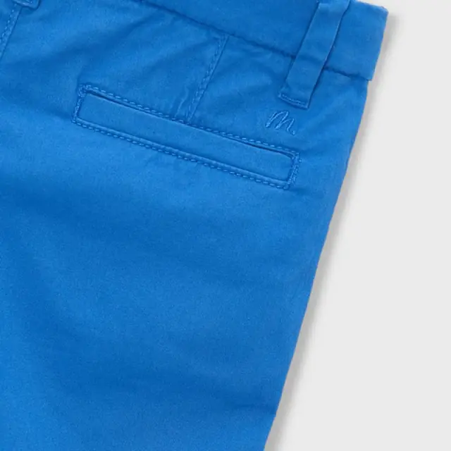 Mini 2 έως 10 ετών Βερμούδα chino καπαρντινέ μπλε 2