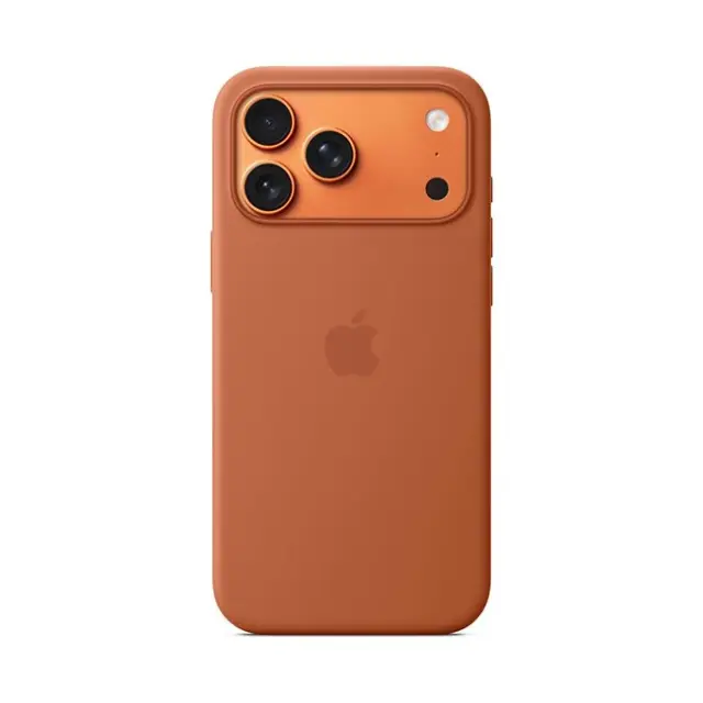 Apple Silicone Case with MagSafe Back Cover Σιλικόνης Terra Cotta (iPhone 17 Pro Max)