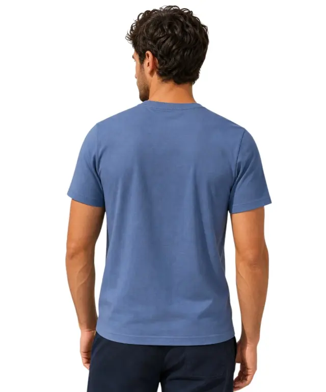 North Sails - Ανδρικό T-shirt Κοντομάνικο Regular Fit 996043-000-0776 Μπλε 2