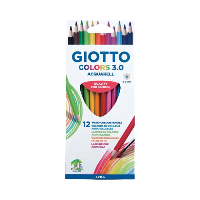 Giotto Ξυλομπογιές Colors 3.0 6 χρώματα (F276800)