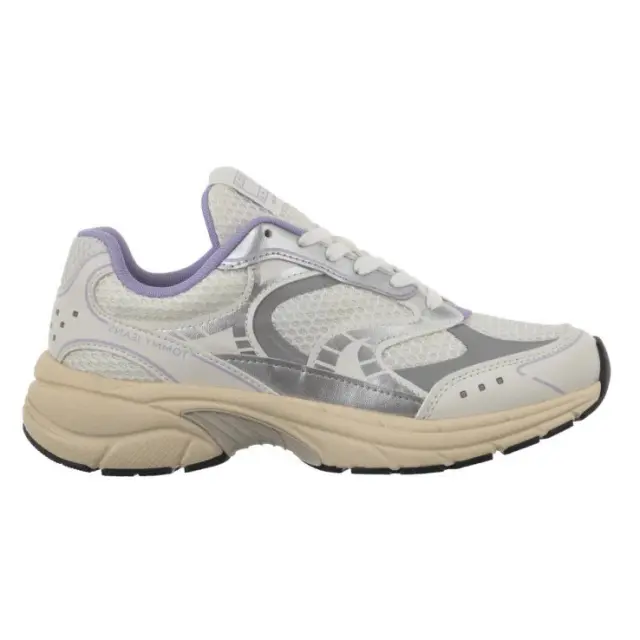 Γυναικεία Sneakers Tommy Hilfiger EN0EN02809 02R Εκρού/Αμέθυστος Μπεζ - 36