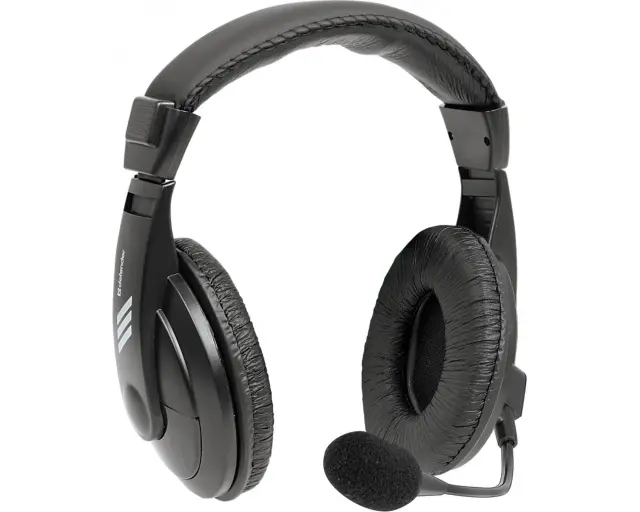 DEFENDER GRYPHON 750U STEREO ΑΚΟΥΣΤΙΚΑ USB CONNECT 1.8m ΜΑΥΡΟ