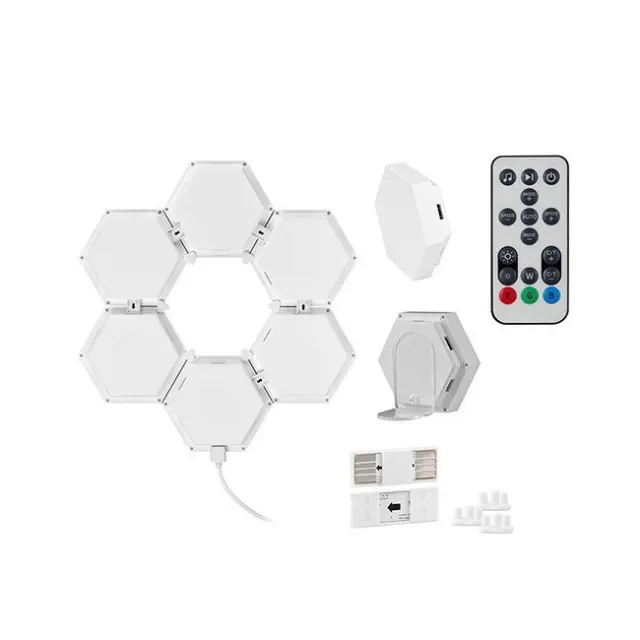 Tracer Smart Hexagon RGB Ambience Lamps (TRAOSW47256) 2