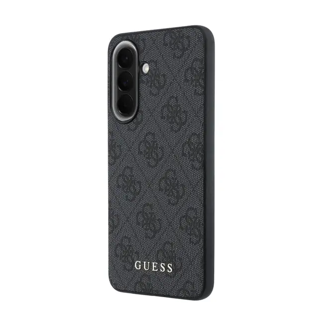 Guess PU 4G Metal Classic Logo Case for Samsung Galaxy A57 Grey 2