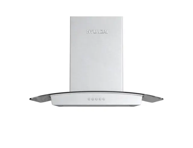 Απορροφητήρας Hyundai HHD24-TG2261X με πλάτος 60cm και απορροφητική ισχύ 650 m³/h - Inox HHD24-TG2261X 2