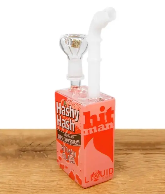 Hashy Hash Juice Glass Bong 2