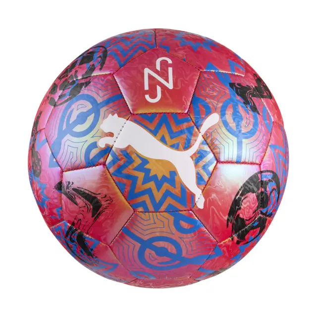 Puma Neymar Jr Graphic Soccer Ball Red 084882-01 - 5 2