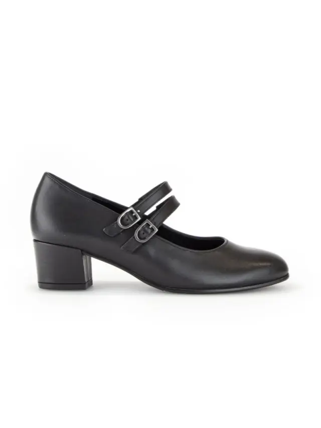 Gabor Μπαρέτες Γυναικείο δέρμα Μαύρο GAB/72212 001-BLACK - 38 3