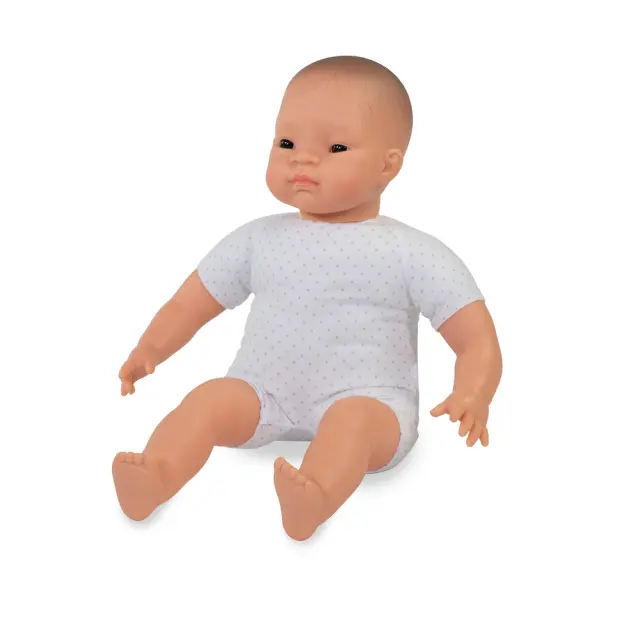 MINILAND DOLLS MINILAND ΜΩΡΟ ΚΟΥΚΛΑ ΜΕ ΜΑΛΑΚΟ ΣΩΜΑ ASIAN 40 CM