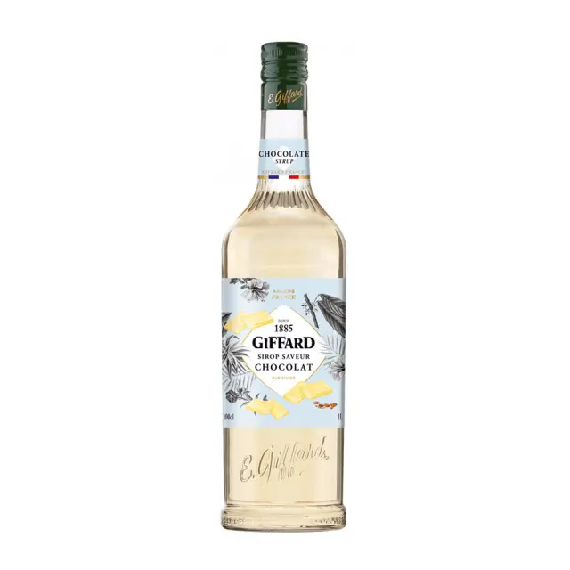 GIFFARD SYRUP WHITE CHOCOLATE 1000ml