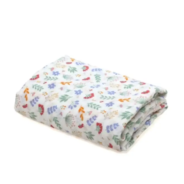 Kiokids Πάνα Μουσελίνα Bamboo Spring 120x120εκ. 2