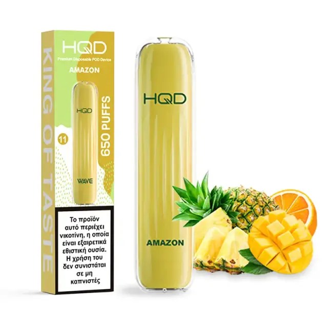 HQD Wave Amazon (Τροπικά Φρούτα) 18mg 2ml