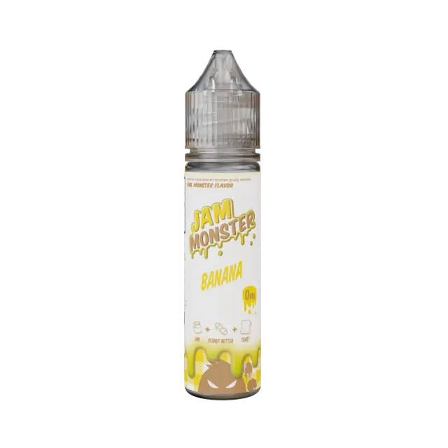 PB & Jam Banana 15ml (60ml) - Monster Vape Flavorshots