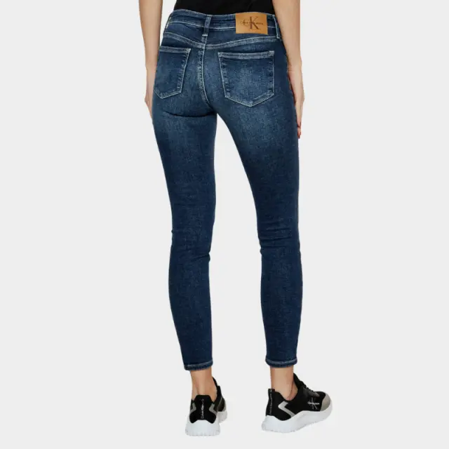 Calvin Klein - Γυναικείο Παντελόνι Jean Ck Skinny Fit J20J224491-1BJ Μπλε Σκούρο - W29 L32 2