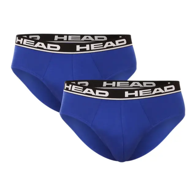 HEAD Ανδρικό Slip Super Soft Cotton - Διπλό Πακέτο, Χρώμα Μπλε-Μαύρο - M