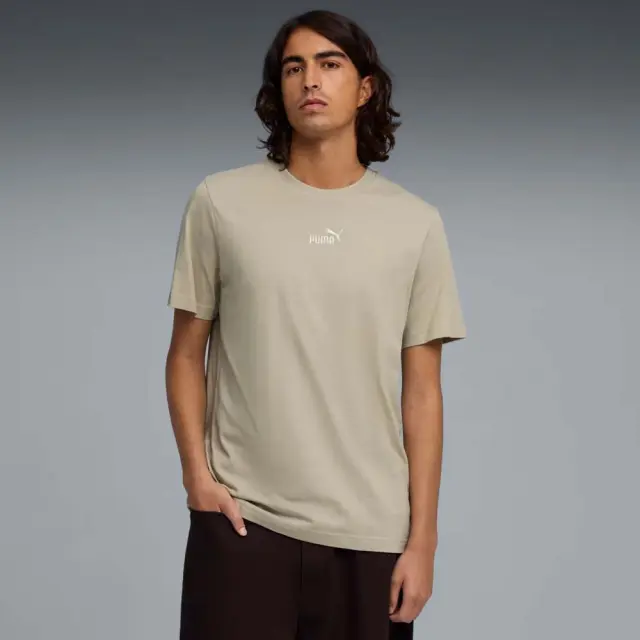 Puma Men's Essentials Small No1 Centered Logo Tee Λαδί 692912-61 (Puma)