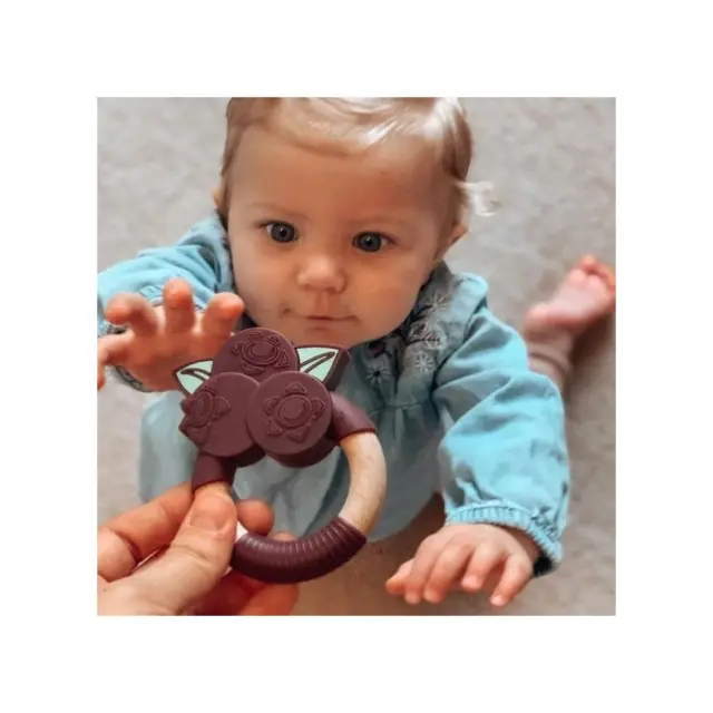 Μασητικό-Κρίκος Οδοντοφυίας Nibbling Acai Berry BR76285 2