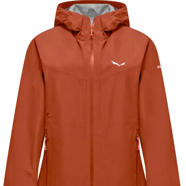 Salewa Puez Aqua 4 PTX 2.5L W Jacket Γυναικείο Αδιάβροχο etruscan red - Large