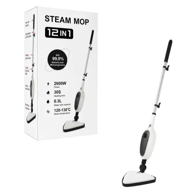 Ατμοκαθαριστής Δαπέδου 12 σε 1 2600W - Steam Mop 002564