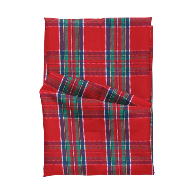 Τραπεζομάντηλο 140x220 Christmas Das Home 0769 Red-Green 100% Πολυέστερ 2