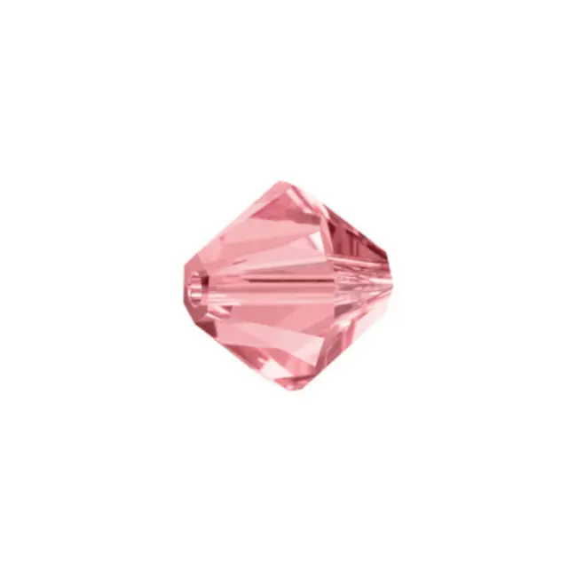 Swarovski 5328 XILION Bicone Rose 8mm - 9τεμ