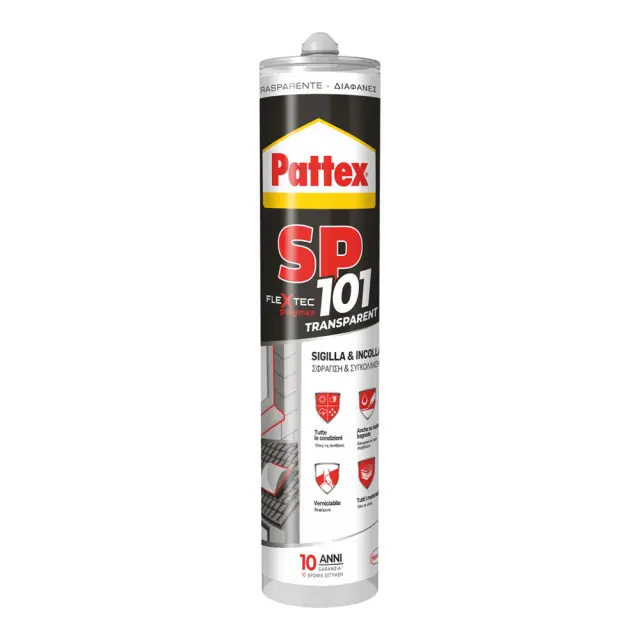 Ακρυλική Σιλικόνη SP101 280ml Pattex | Άνευ Χρώματος | 280ml