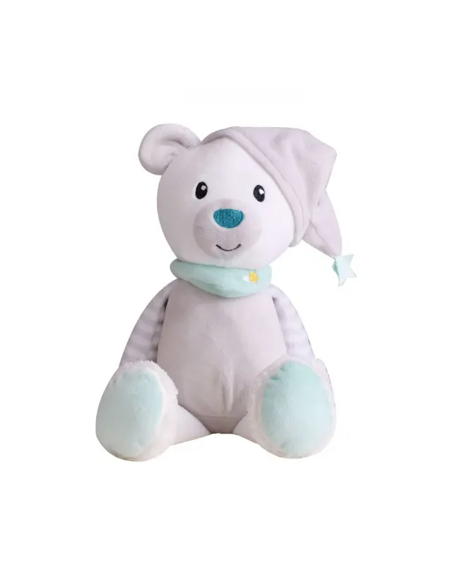 Φωτεινός Αγκαλίτσας με Ήχους Bebe Stars Bear 856-182