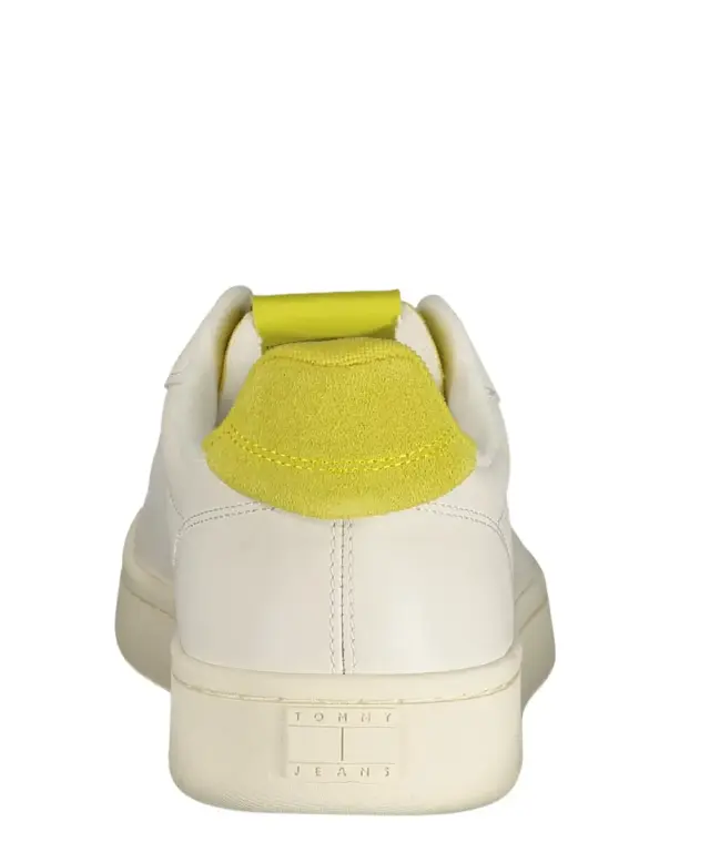 Tommy Hilfiger - Ανδρικά Sneakers Th Archive '98 EM0EM01596-0K4 Λευκό/Κίτρινο 2