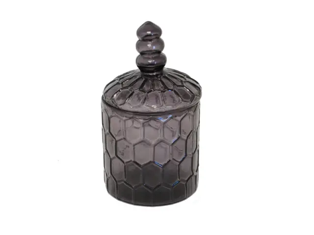 Δοχείο Γυάλινο Με Καπάκι 13x23cm
