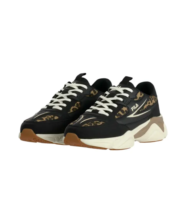 Fila - Γυναικεία Sneakers Recade FFW0675-83152 Μαύρο/Λεοπάρ 2