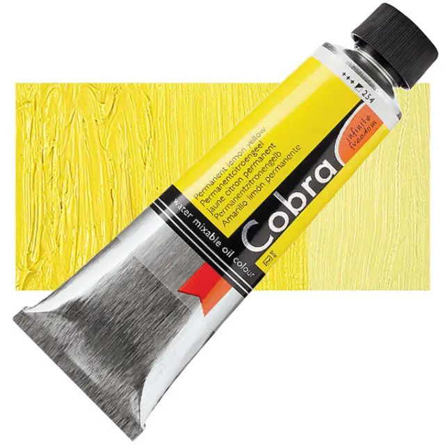 Λάδι Νερού Talens Cobra - 254 Permanent Lemon Yellow - 150ml