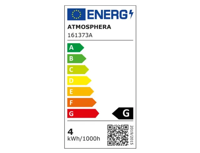 Λάμπα LED Pear PS160 Spiral Atmpsphera για ντουί E27, 4W, Θερμό Λευκό 161373A 2