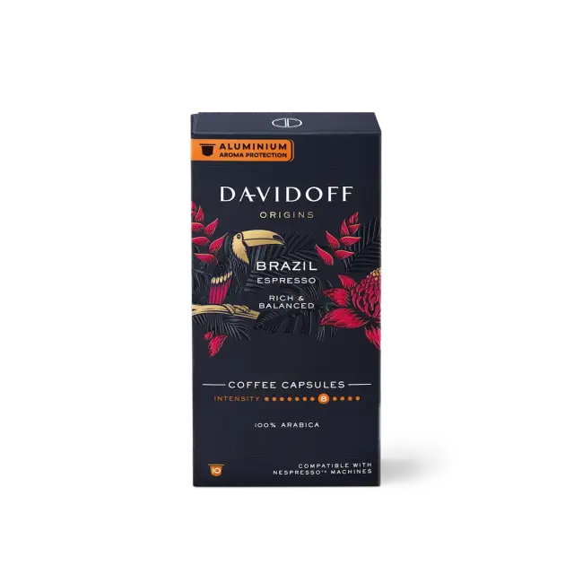 Davidoff Origins Brazil Κάψουλες Nespresso 10τμχ