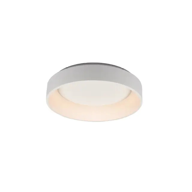 ΟΡΟΦΗΣ Φ/Σ LED 36W CCT 3670LM ΛΕΥΚΟ ΜΕΤΑΛΛΙΚΟ D45XH14CM APOLLO / BR81LEDC45WHCCT