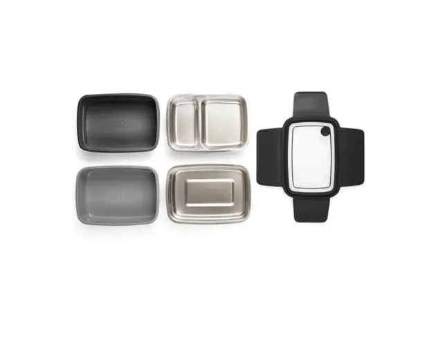 Δοχείο Φαγητού Lunch Box Livoo MEN406N με χωρητικότητα 1000ml - Black MEN406N 3