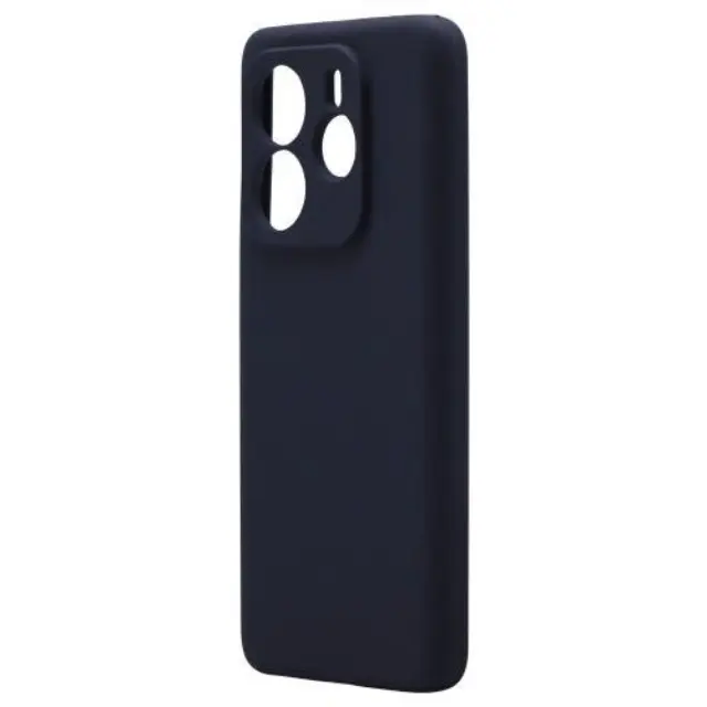 Θήκη Liquid Silicon inos Xiaomi Redmi Note 14 4G Velvet Σκούρο Μπλε N68979