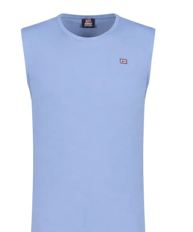 Norway Nautical School - Ανδρικό T-shirt Αμάνικο 835915-DENIM Γαλάζιο