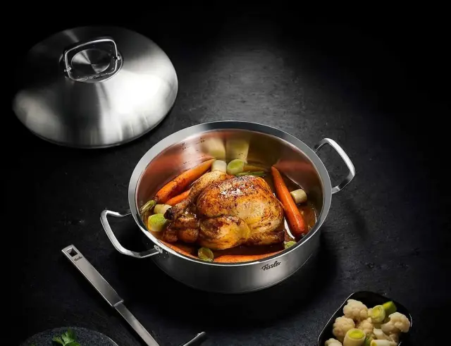 Κατσαρόλα Πλακερό Fissler Original Profi με διάμετρο 28cm και χωρητικότητα 4.8lt084-588-28-000/0 3