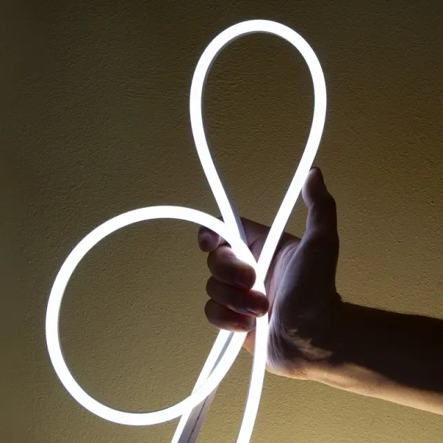 ΦΩΤΟΣΩΛΗΝΑΣ ΝΕΟΝ 100LED/M ΨΥΧΡΟ ΛΕΥΚΟ ΣΤΑΘEΡΟ ΜΟΝΗ ΠΛΕΥΡΑ 50m IP44 1.5m ΚΑΛΩΔΙΟ 3 ΣΕΤ ΦΙΣ ΣΥΝΔΕΣΜΟΙ & ΤΑΠΕΣ / X08542411
