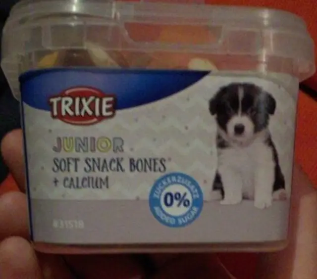 Μαλακές Λιχουδιές Trixie Bones για Κουτάβια με Κοτόπουλο, Αρνί & Σολομό 140gr