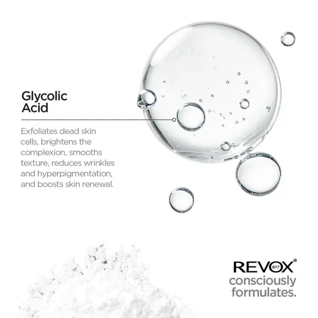 Revox B77 Just Glycolic Acid 20% Τονωτικός Ορός Προσώπου 30ml 3