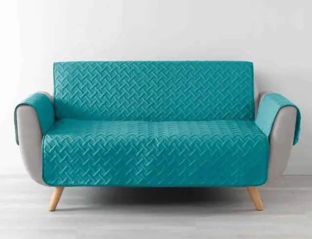 Κάλυμμα Καναπε Lounge Douceur d'intérieur με διαστάσεις 279x179cm - Petroleum Blue 1610052 2