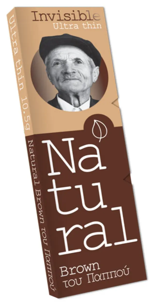 Του Παππού Χαρτάκια Natural Free Brown 60φ. - 47561 2