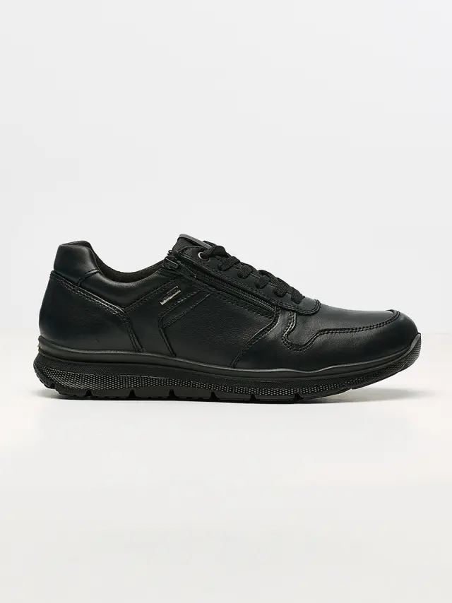 Imac Sneakers Ανδρικό δέρμα Μαύρο IMA/253148 NAPPA/NERO 2